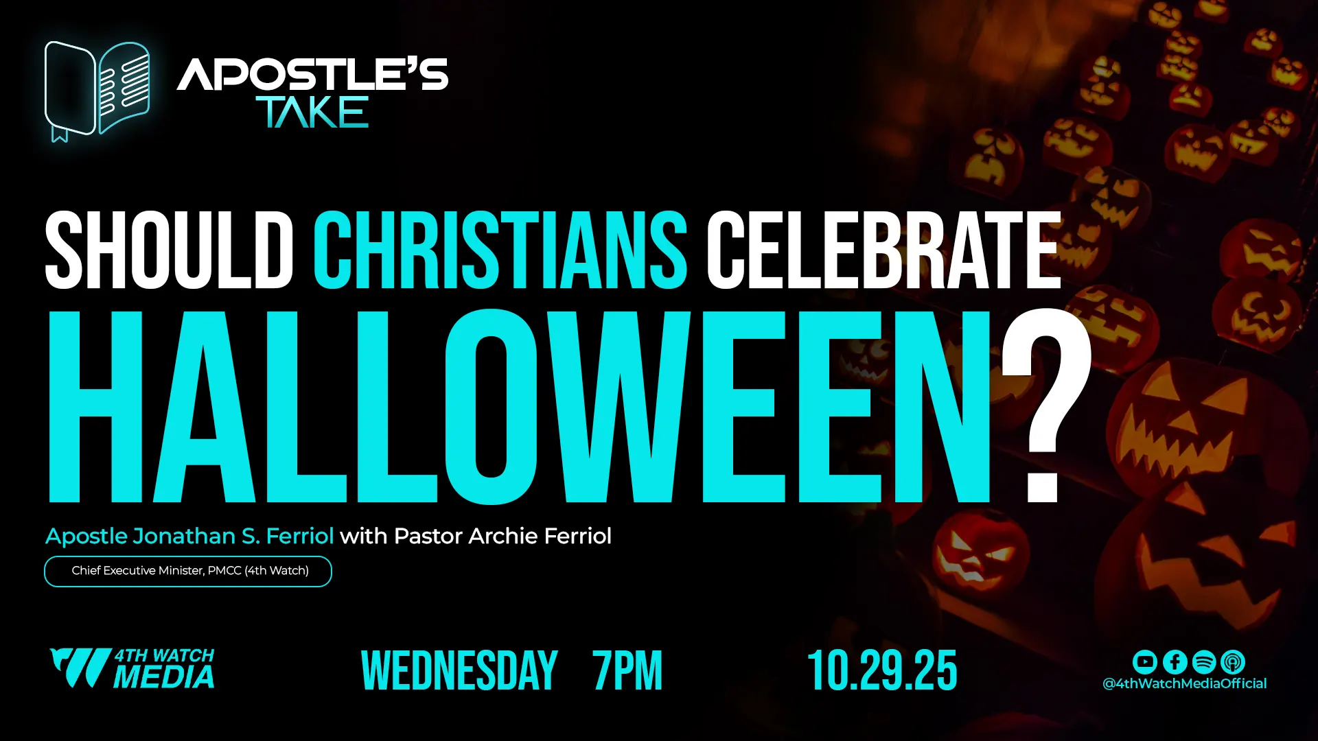 Should Christian Celebrate Halloween?  |  October 29, 2025